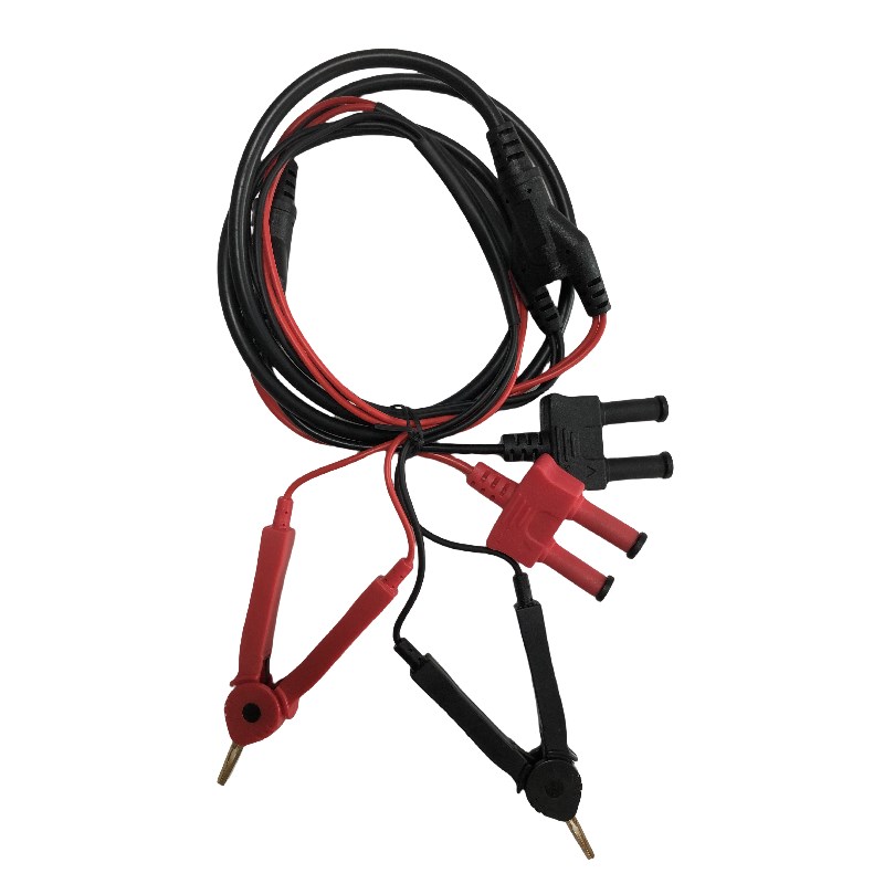 开尔文测试线 四端尔文夹测试线BNC公插头直流电阻测试线