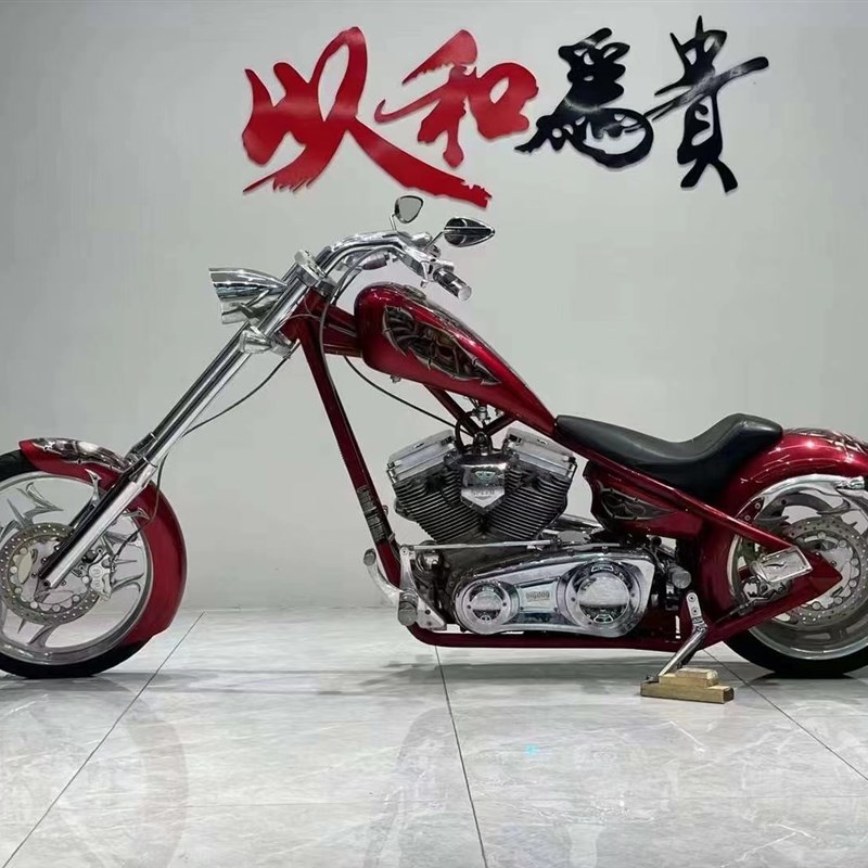 进口哈雷金刚狼改装旅行车硬汉太子铁马400cc复古X48街跑车摩托车