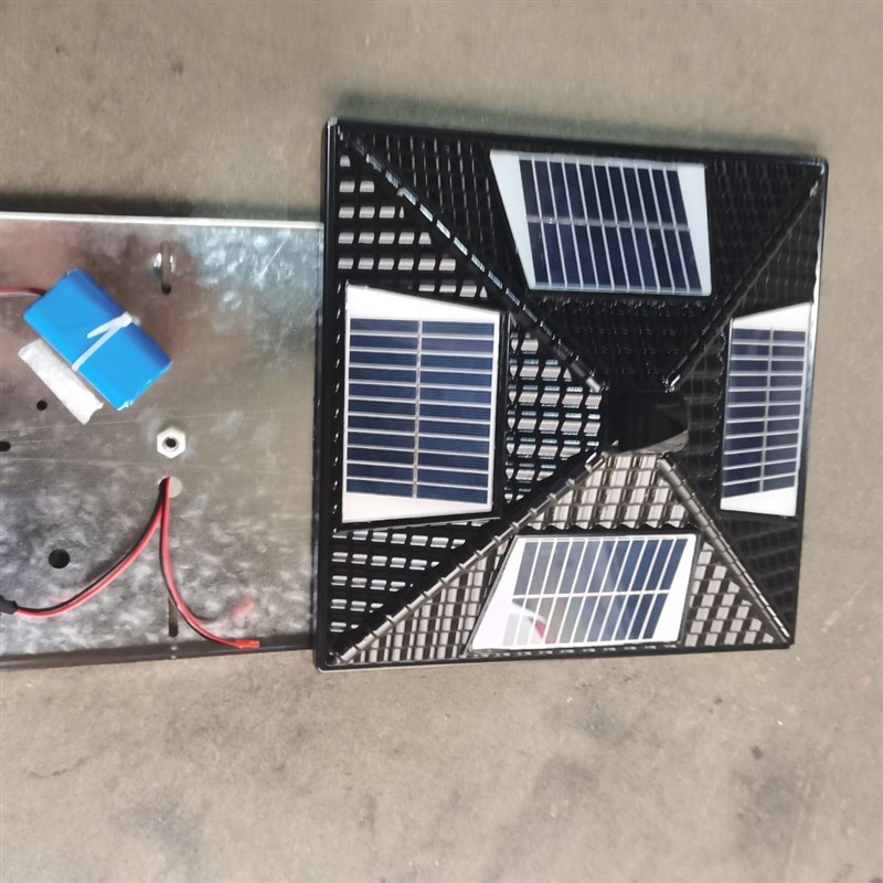 太阳能板发电系统家用户外庭院灯光源电池配件充电柱头灯壁灯配件