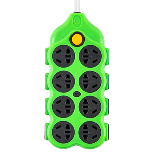 家用防爆多功能排插多孔插座面板宿舍带开关延长线插板电源接线板