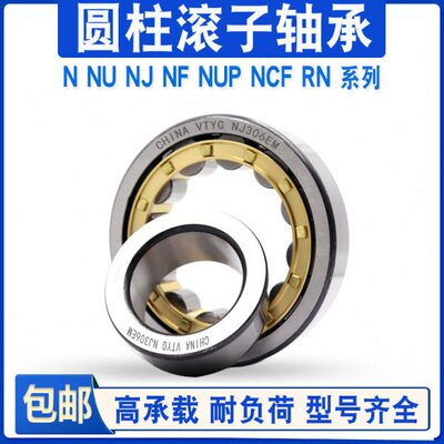 进口质量圆柱滚子轴承RN N NJ NU NF 203 204 205 206 207 208 EM