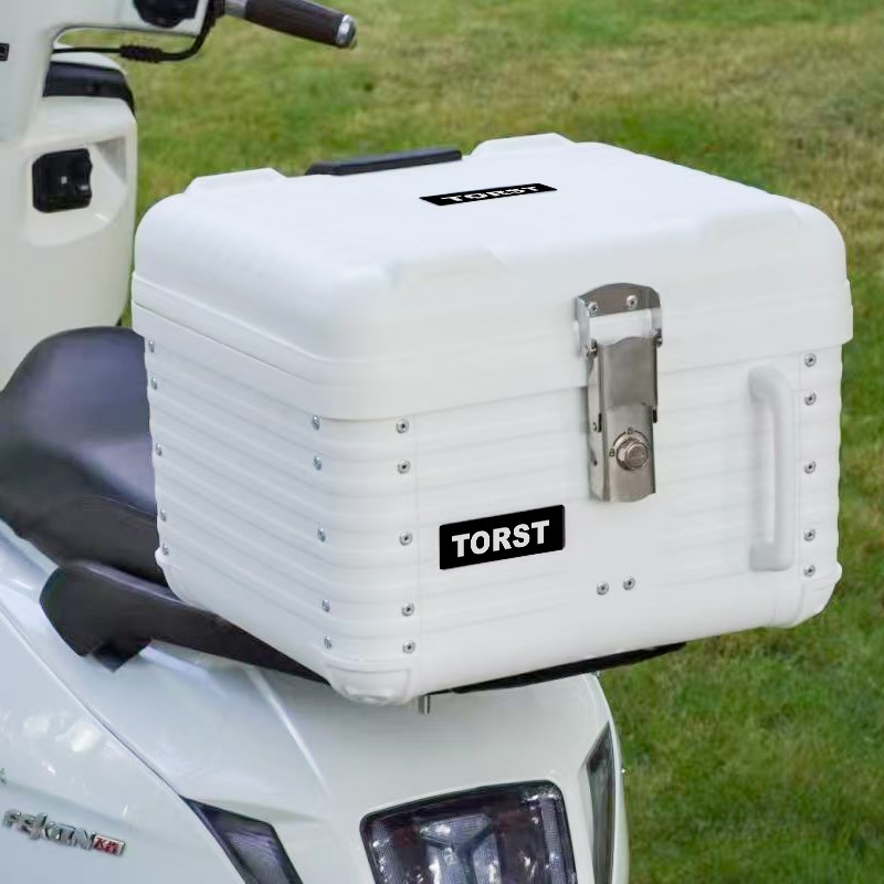 适用9号电动车尾箱机车通用载物箱小牛大容量外送箱防水行李箱