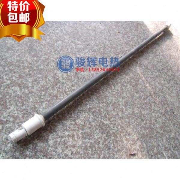 远红外辐射黑碳化硅陶瓷电热管 空气干烧加热管 烘箱烤箱发热管