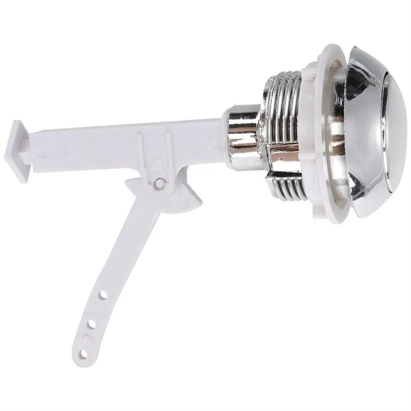 马桶水箱按钮单按键开关圆形阀杆按钮坐便器节水阀卫生间配件定制