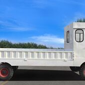 电动平板搬运车大功率四轮拉货车厂区仓库倒货车物流运输周转车