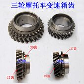 三轮车变速箱齿轮 隆鑫 22齿V4R川渝 隆旺变速箱三挡齿轮宗申