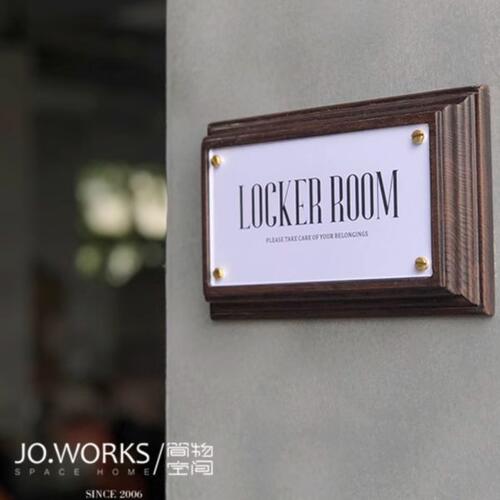 二维码展示牌卫生间标识牌门牌提示指示导示告示导向标志底座摆台