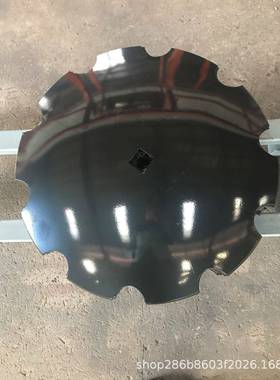 710mm缺口重型耙片65锰钢材质耙片犁片加厚耙片犁片