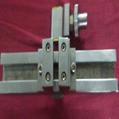 拉力试验机三点弯曲夹具拉力机四点弯曲夹具玻璃弯曲夹具