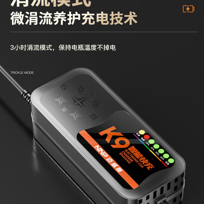 快充电动车电瓶充电器48V12AH60V20安72伏爱玛雅迪铅酸石墨烯通用