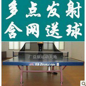 多点发球乒乓球发球器 家用乒乓球发球机 含集球网和球100个包邮