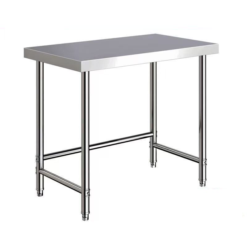 加厚不锈钢厨房操作台商用饭店酒店工作台切菜桌放煤气罐灶台架子