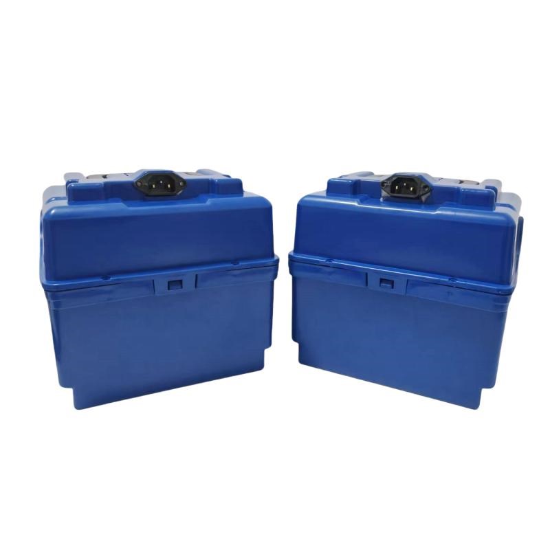 厂家直销加厚款24伏12安20安通用款电池盒48伏分体电瓶收纳盒