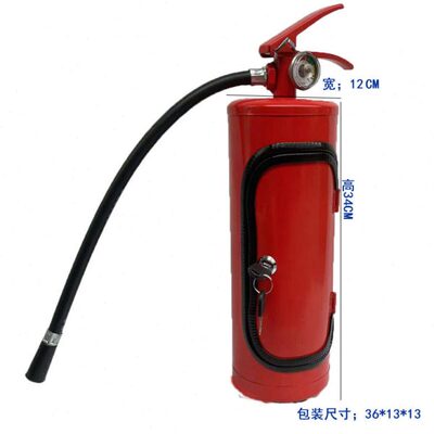 新款跨境Fire extinguisher mini bar灭火器酒箱消防员的士礼物
