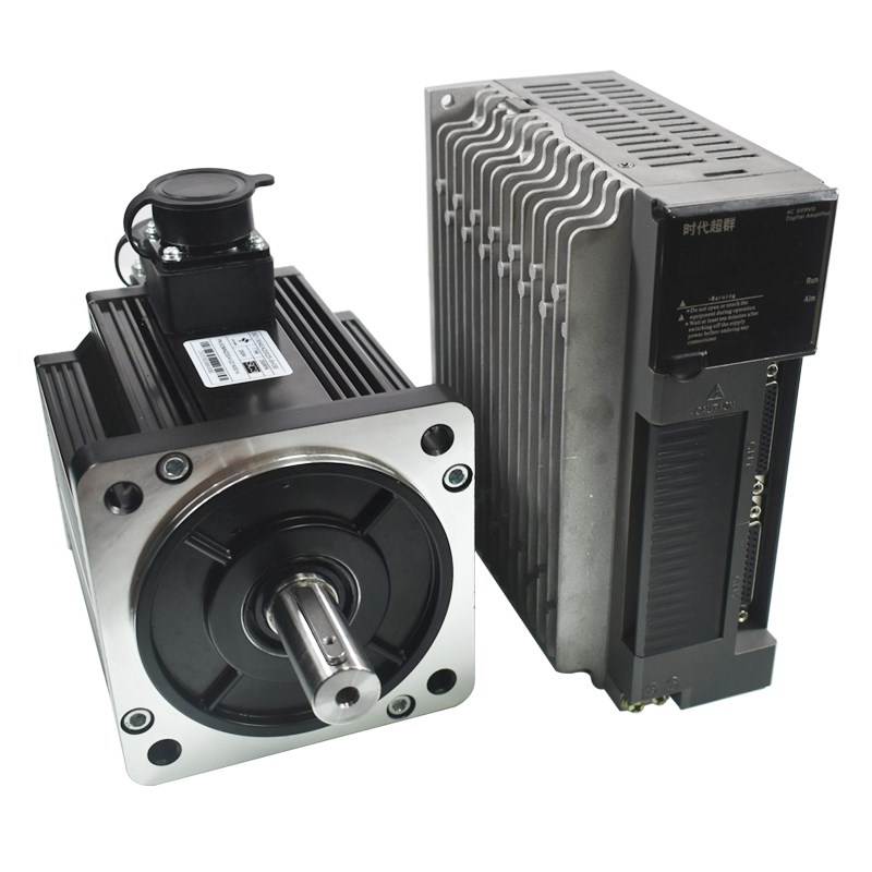 60/80/110/130光编交流伺服电机驱动器套装485通讯750W/1KW/1.5KW