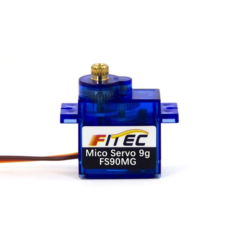 飞特FS90MG数码180度2.2KG金属齿9壳450直升机金属遥控航模舵机