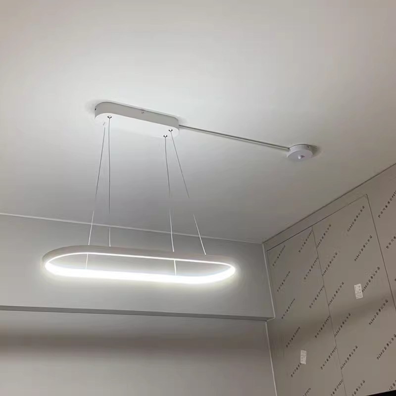 灯具移位器改位器餐厅吊灯风扇灯diy配件换位免开线槽可移式灯具