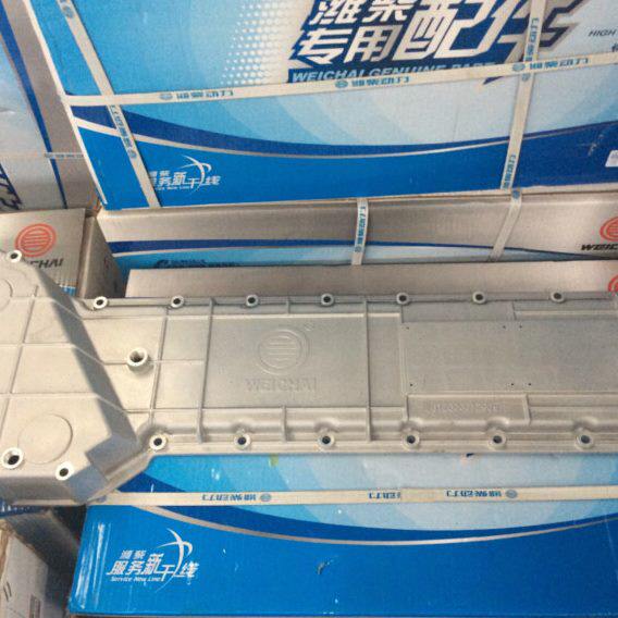 潍柴发动机机油冷却器盖WP10 290马力 336马力散热器盖原厂配件