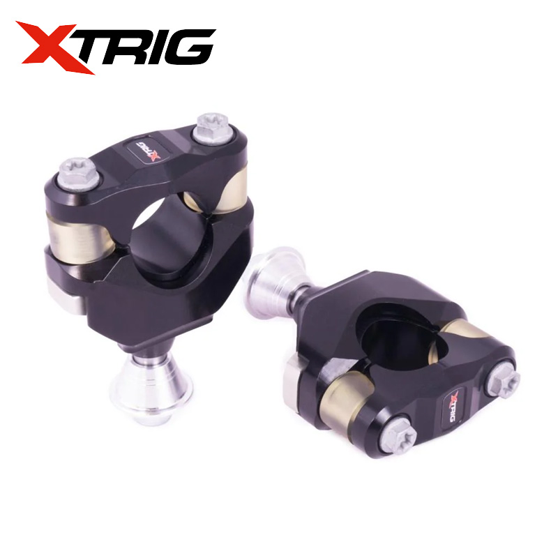 制造XTRIG越野摩托车改装车把把座缓冲减震把座铝合金改装件