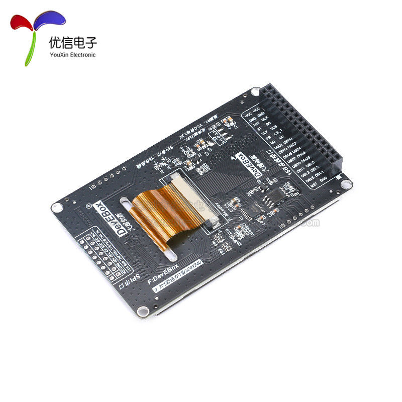 2.8寸3.2寸16位并口/SPI串口LCDTFT液晶屏带电阻触摸屏ILI9341