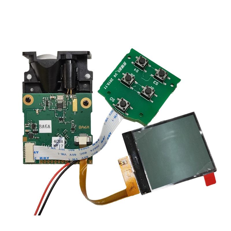 100米远程激光测距模块物流箱体积测量TTL便携激光测距仪传感器