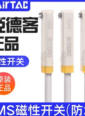 亚德客IP68级防水DMS电子两线磁性接近开关DMSG/DMSH/DMSE-020-W