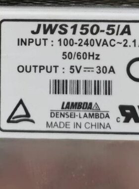 全新原装进口开关电源JWS150-5/A