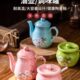 日式 耐高温 陶瓷油壶带盖油瓶厨房用品调味瓶酱油壶醋壶调料瓶套装
