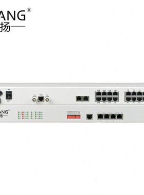 博扬（BOYANG）BY-16E1-2E PCM电话语音复用设备光端机E1转16路