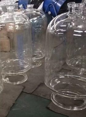 双层玻璃反应釜釜体玻璃釜体玻璃配件双层反应釜10L20L30L50L100L