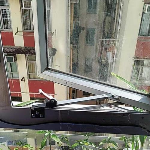 撑杆角度平开窗门窗支架限位器铝合金风撑伸缩可调防风杆塑钢窗户