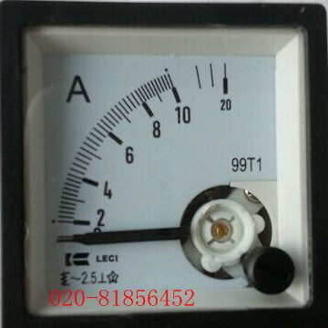 交流电流表99T1-10A 15A 20A 30A 50A 75A SQ-48 DH-48安装式电表