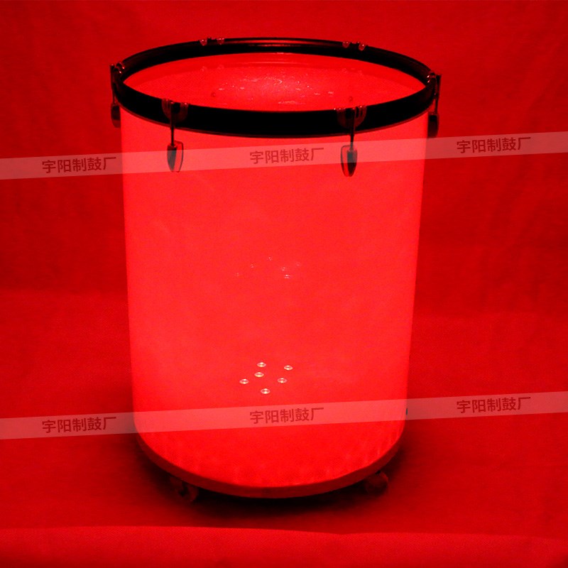 2017b新款 梦幻多模式遥控水鼓 爆闪水鼓 七彩声控水鼓