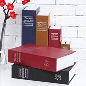 收纳盒保险储蓄罐存钱罐书创意生日礼物书本密码 盒子保险箱盒本