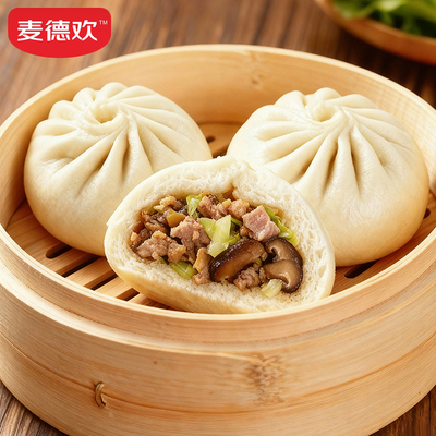 麦德欢香菇菜肉包339g
