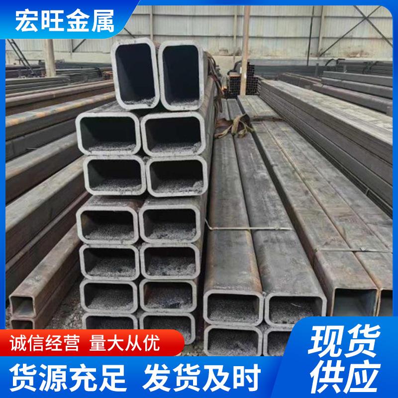 现货销售Q345B无缝方管机械制造用方管山东热轧大口径厚壁无