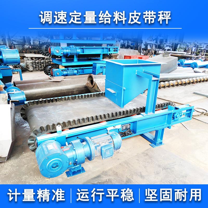模块高精度称重皮带给料机水泥矿用皮带称定量调速电子皮带秤