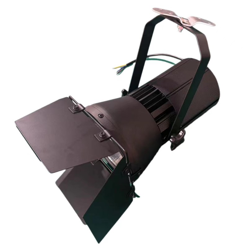 LED展览展会展示照明大功率射灯车展COB四叶片聚光大炮灯车展灯