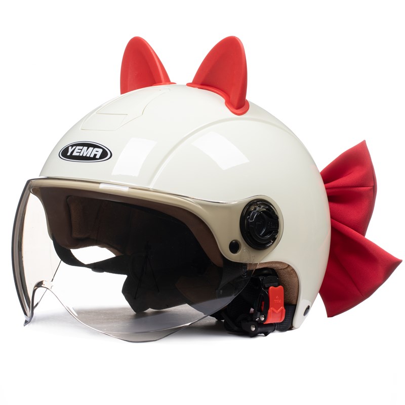 野马夏季3C认证通风透气的电动摩托车头盔男女士半盔电瓶车安全帽