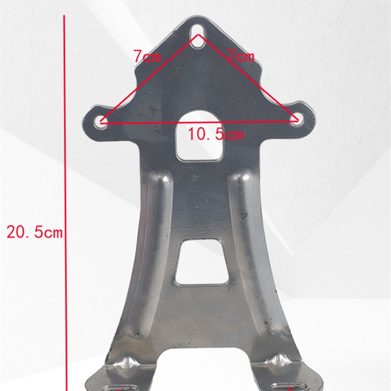 适用摩托车踏板车后靠背靠椅垫本田雅马哈铃木后货架加装支架靠垫