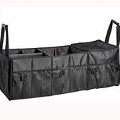 防泼水牛津布汽车后备箱收纳包 储物箱置物包置物箱 含冰袋折叠式