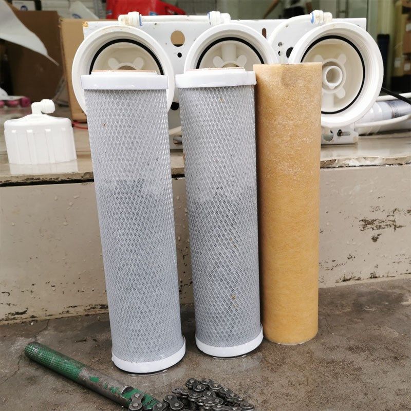 包含滤芯安装指导0.5吨自来水净水器过滤杂质漂白粉味砂棒滤水器