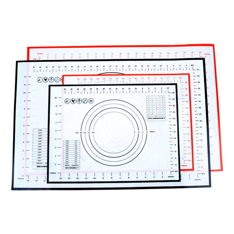 硅胶揉面垫加厚揉面垫硅胶面板案板和面垫擀面垫烘焙垫糖画垫