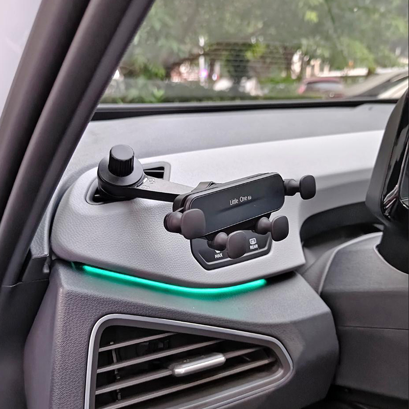 大众id.3/id4车载手机ID3汽车仪表台导航支架不挡出风口卡通