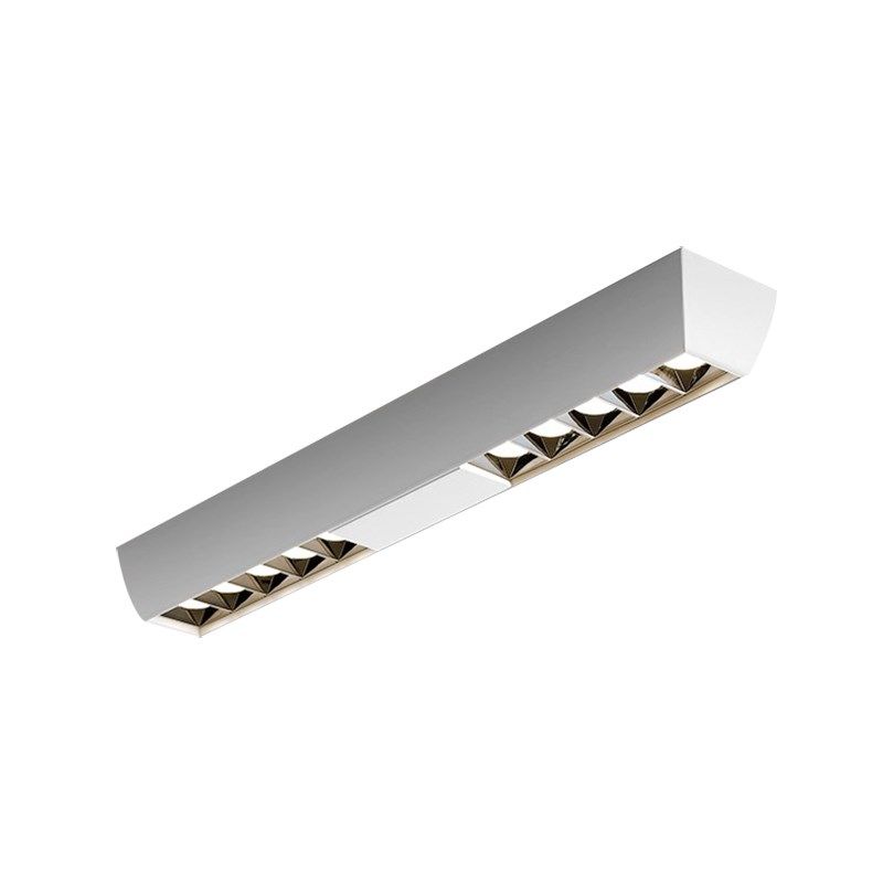 明装护眼格栅射灯客厅超薄LED卧室涂鸦ZigBee智能防眩斗胆无主灯