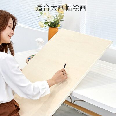 2k画板专业实木画板素描写生大画板便携半开画板两开对开画板木质