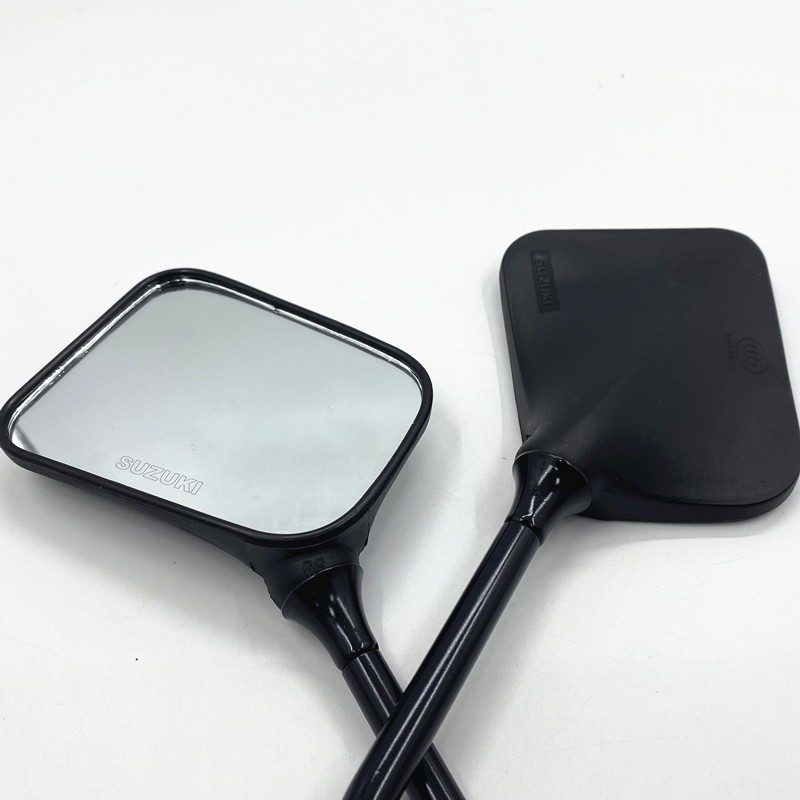 适用于铃木王GS125反光镜后视镜摩托车配件刀仔款后视镜