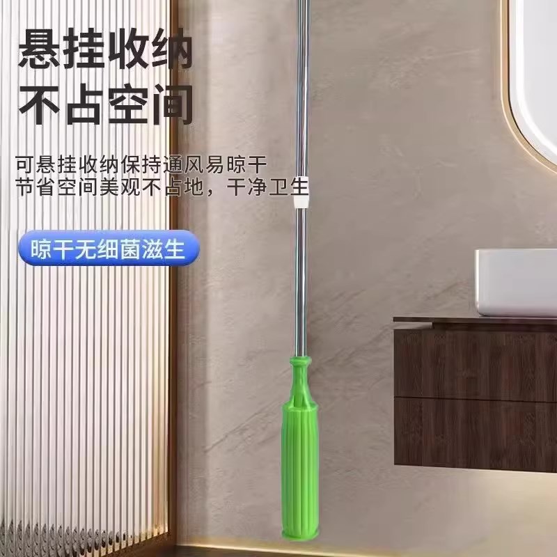 德国自拧a水拖把免手洗竹纤懒人旋转筒拖把超吸水一拖净干湿两用