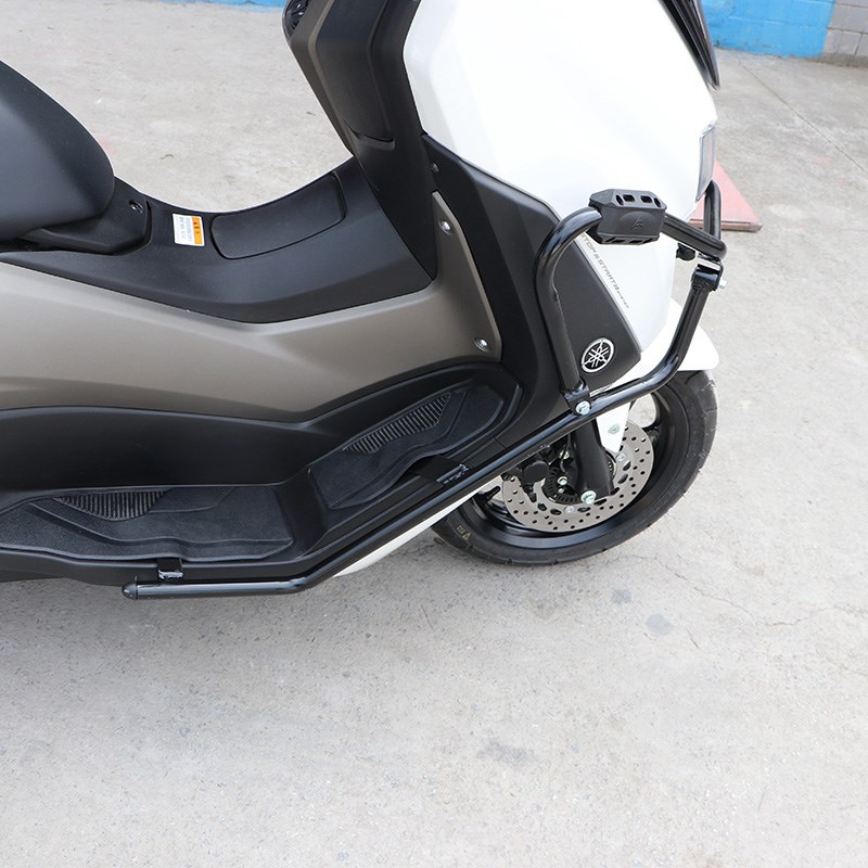 适用雅马哈NMAX155护杠保险杠大贸猛士150防摔杠尾架后货架改装件