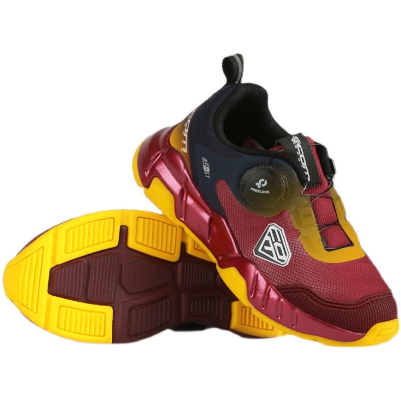 COM儿童平衡车滑步车旋钮骑行鞋春夏新款运动训练防滑户外机能鞋